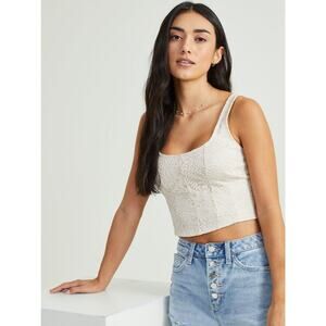 Altar’d State NWT Lila Lace Corset Tank Top